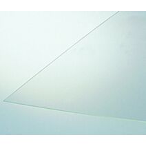 Verre synthétique 2mm transparent L.0,50xL.0,25m Clair lisse